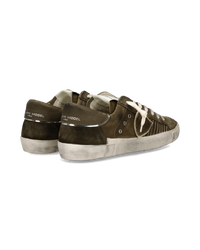 philippe-model-prsx-herren-sneaker-vert-militaire image 2