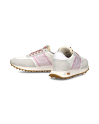 philippe-model-running-tour-sneaker-damen-blanc-gris-rose image 4