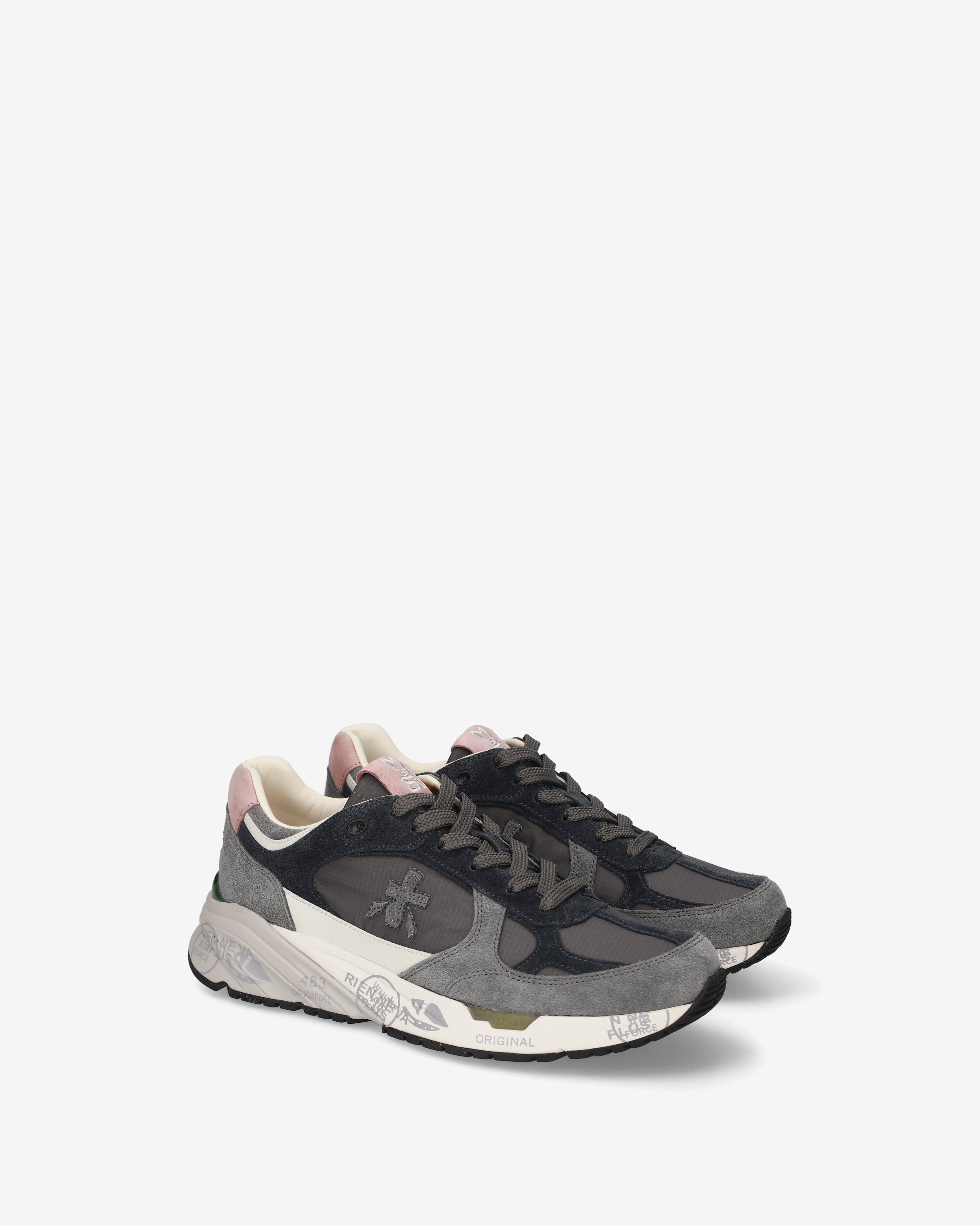 premiata-mased-8513-damen-sneaker-grau image 2