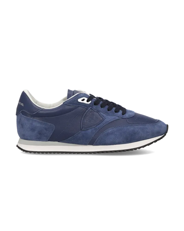 philippe-model-blville-sneaker-herren-bluette-blau image 1
