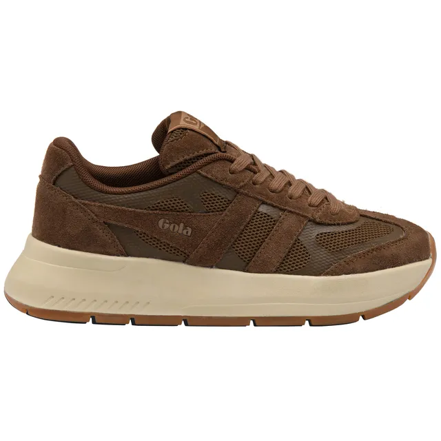 gola-seattle-damen-sneaker-otterbraun-mesh-wildleder image 1