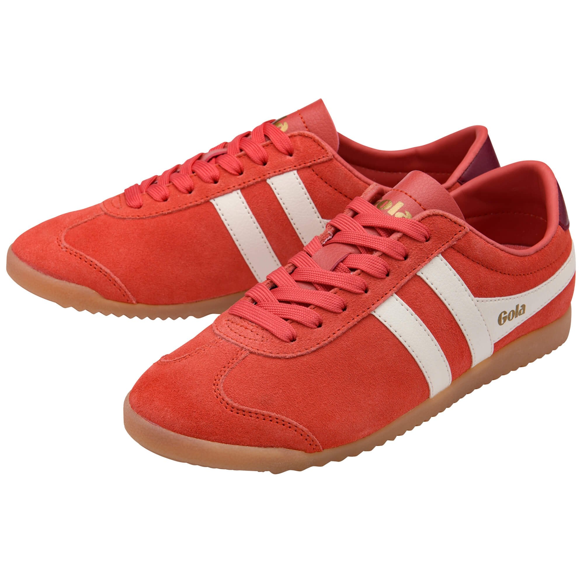 gola-bullet-damen-sneaker-wildleder-koralle-creme image 3