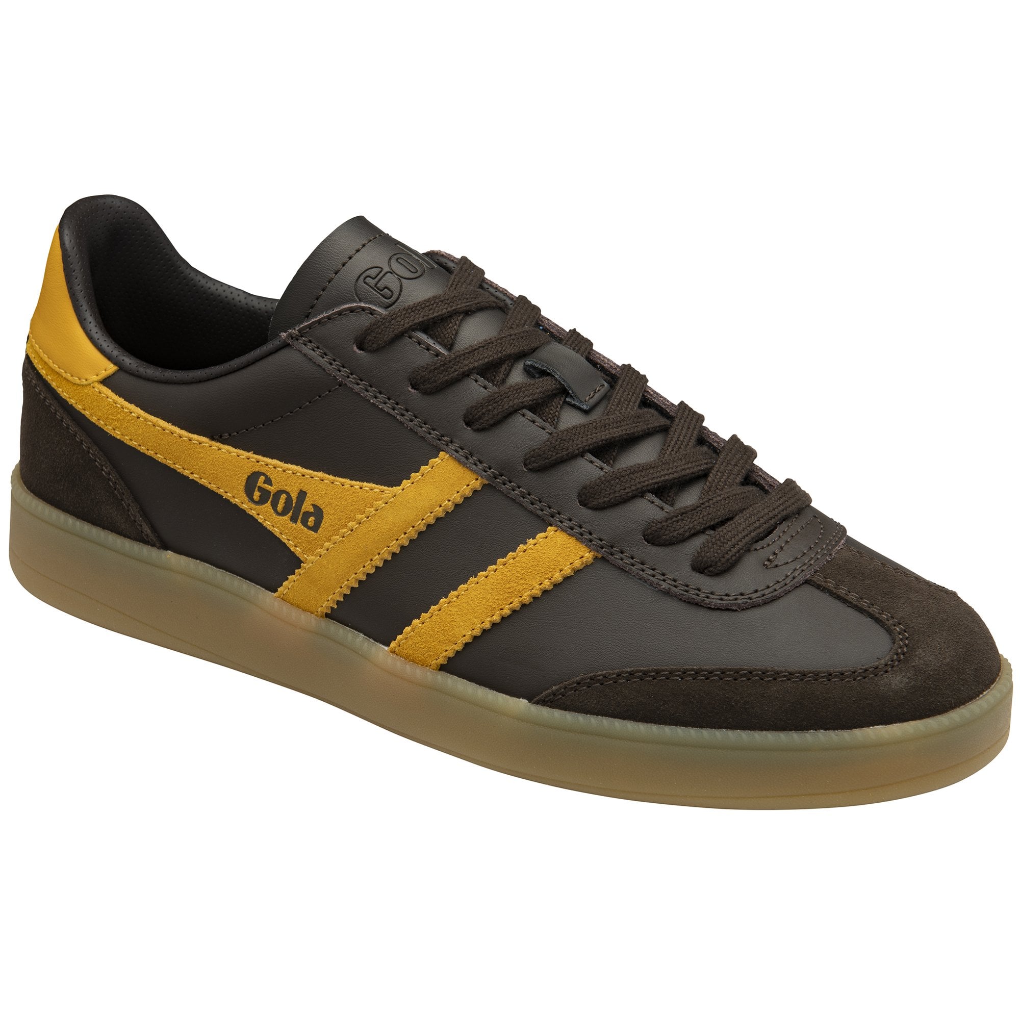 gola-viper-leather-herren-sneaker-dunkelbraun image 2