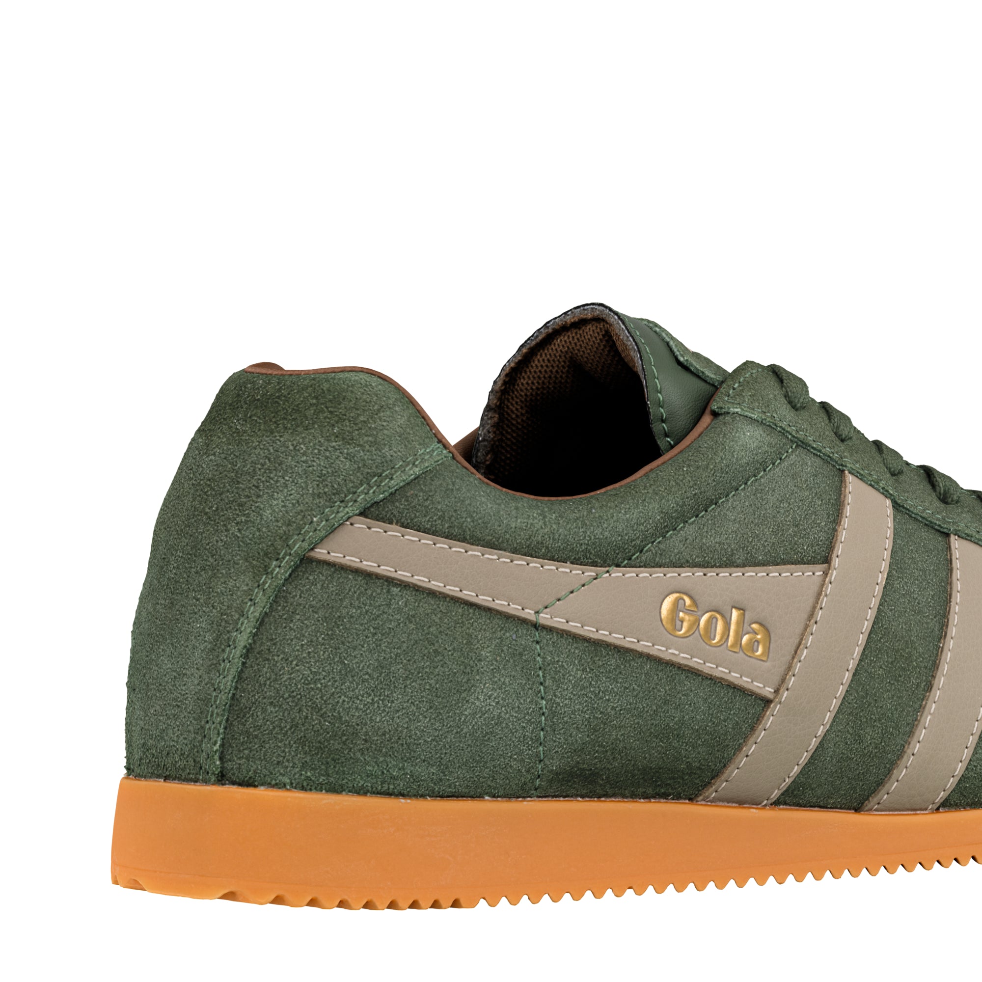 gola-harrier-herren-sneaker-aus-wildleder-dunkelkhaki image 6