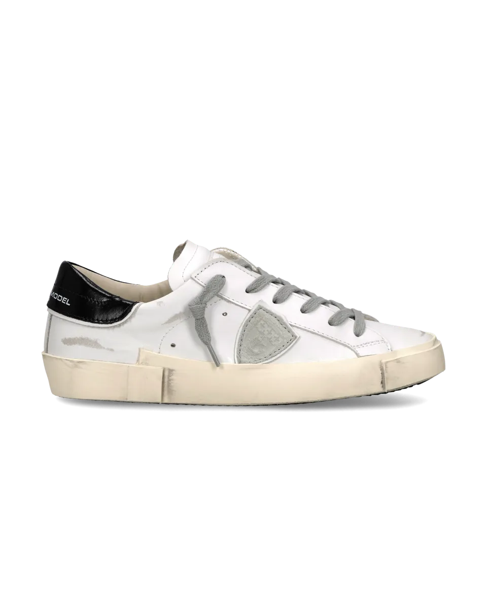 philippe-model-prsx-damen-sneaker-wei-schwarz image 1