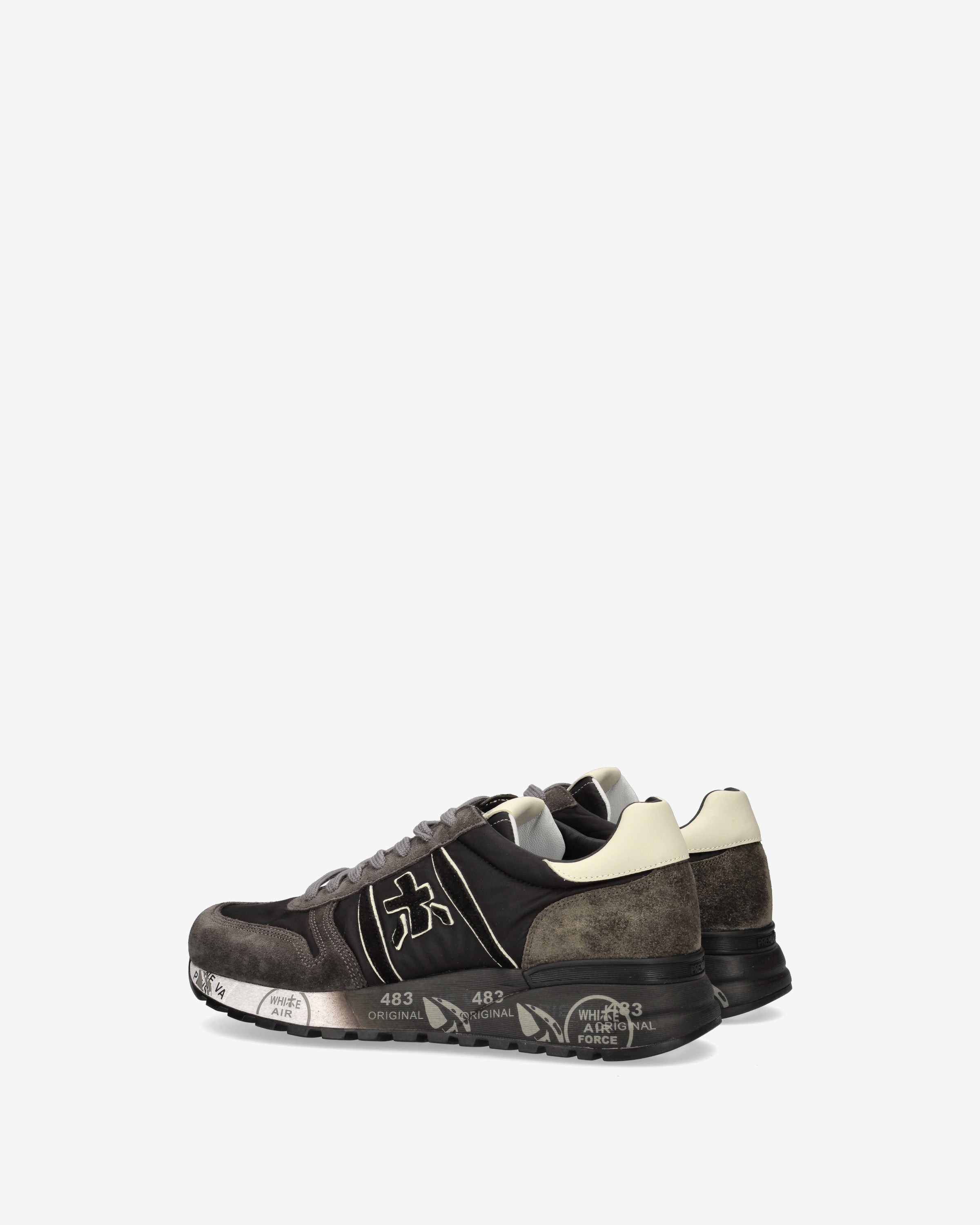premiata-lander-4951-sneaker-anthrazit-schwarz image 5