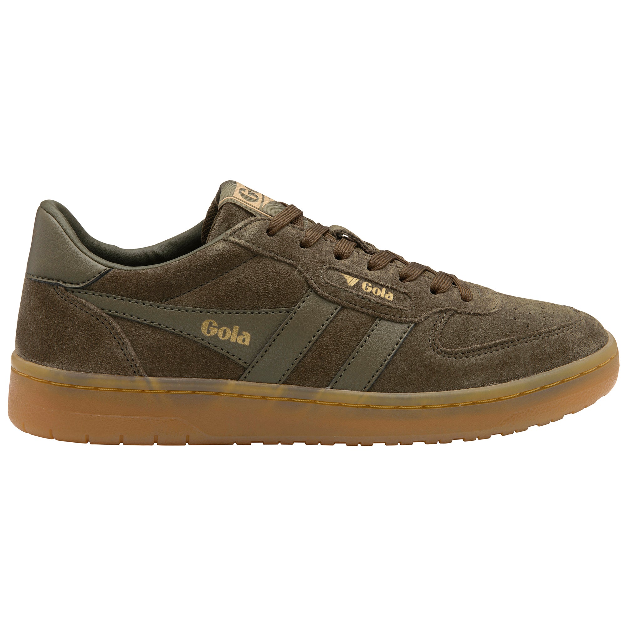 gola-hawk-suede-86-sneaker-f-r-damen-khaki image 1