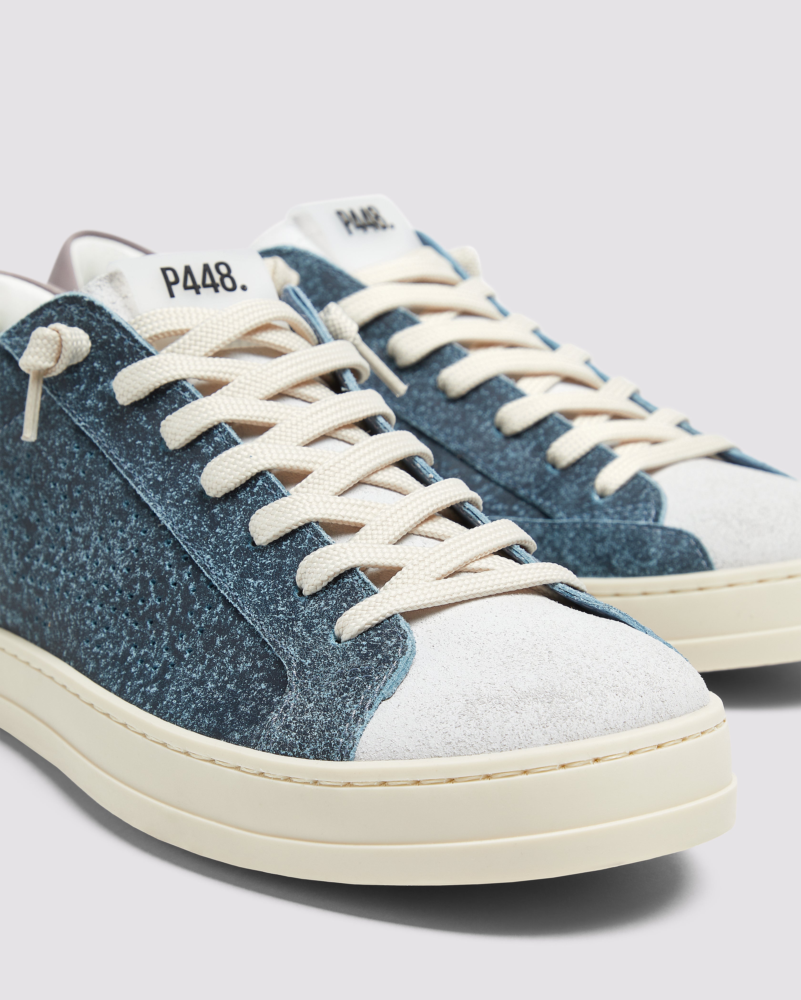p448-john-deco-low-top-sneaker-sky-blau image 6