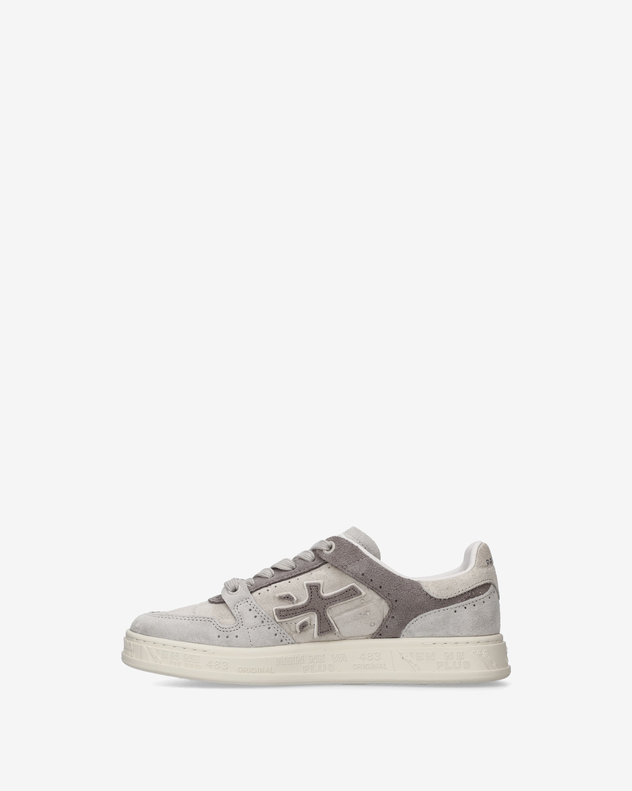 premiata-quinnd-8646-damen-sneaker-panna-grau image 3