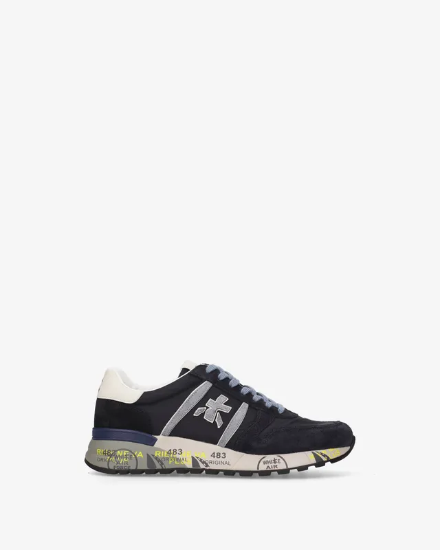 premiata-lander-8656-sneaker-nylon-suede image 1