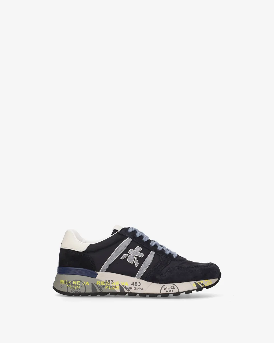premiata-lander-8656-sneaker-nylon-suede image 1