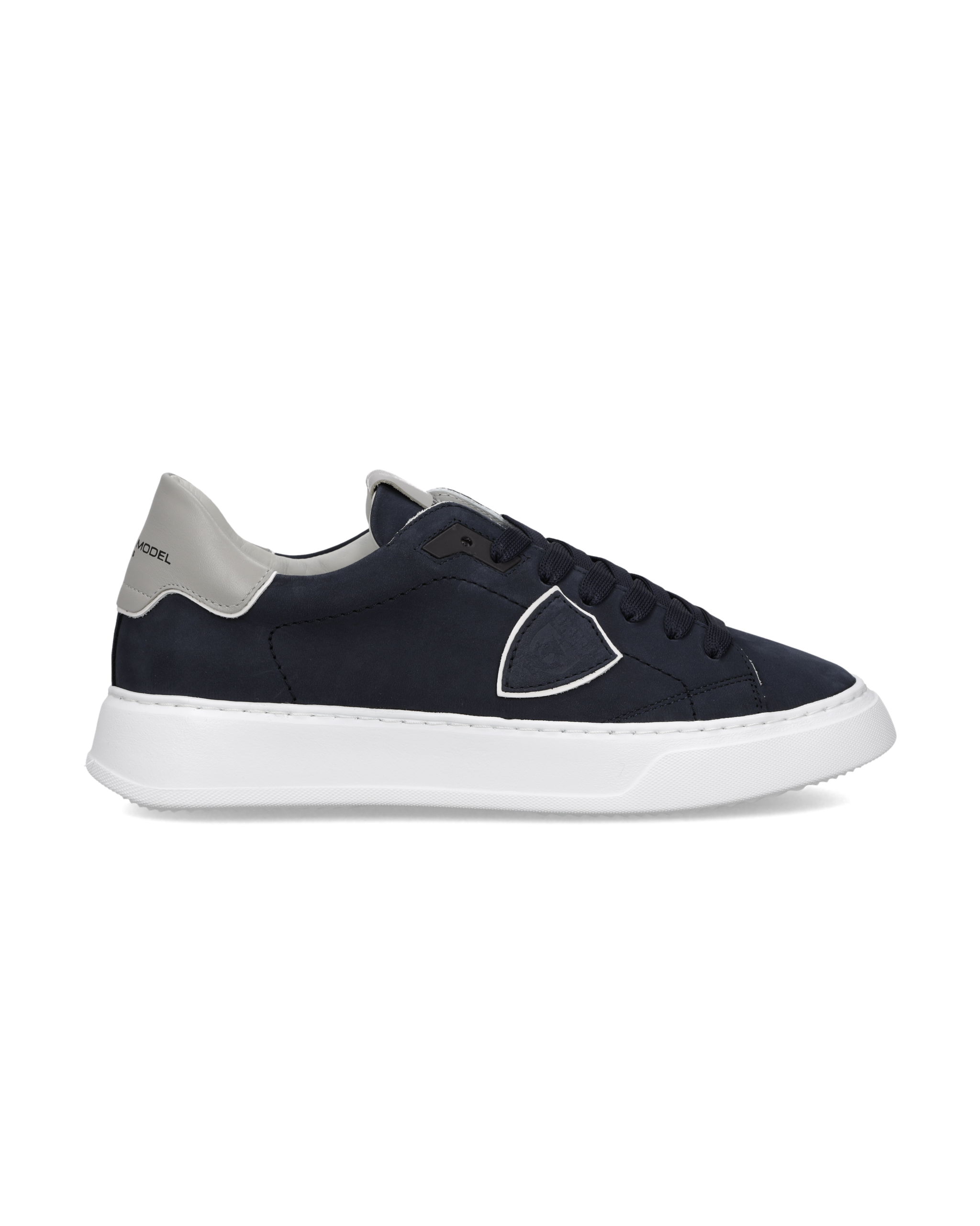 philippe-model-temple-sneaker-herren-wei-blau-grau image 1