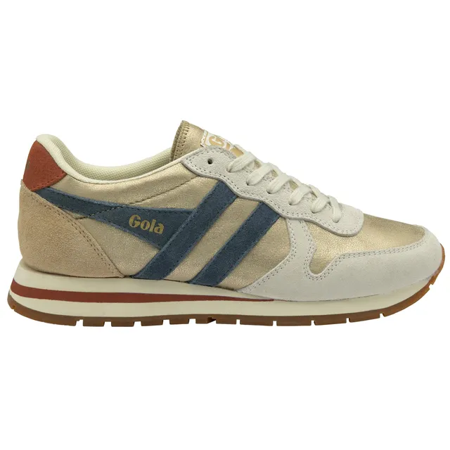 gola-daytona-blaze-sneaker-f-r-damen-gold-tintenblau-orange image 1
