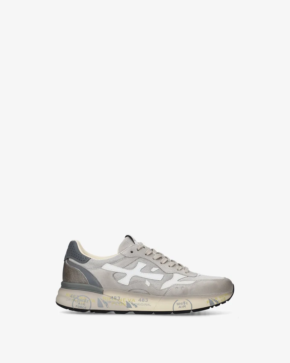 premiata-mick-0-1-8117-herren-sneaker-grau image 1