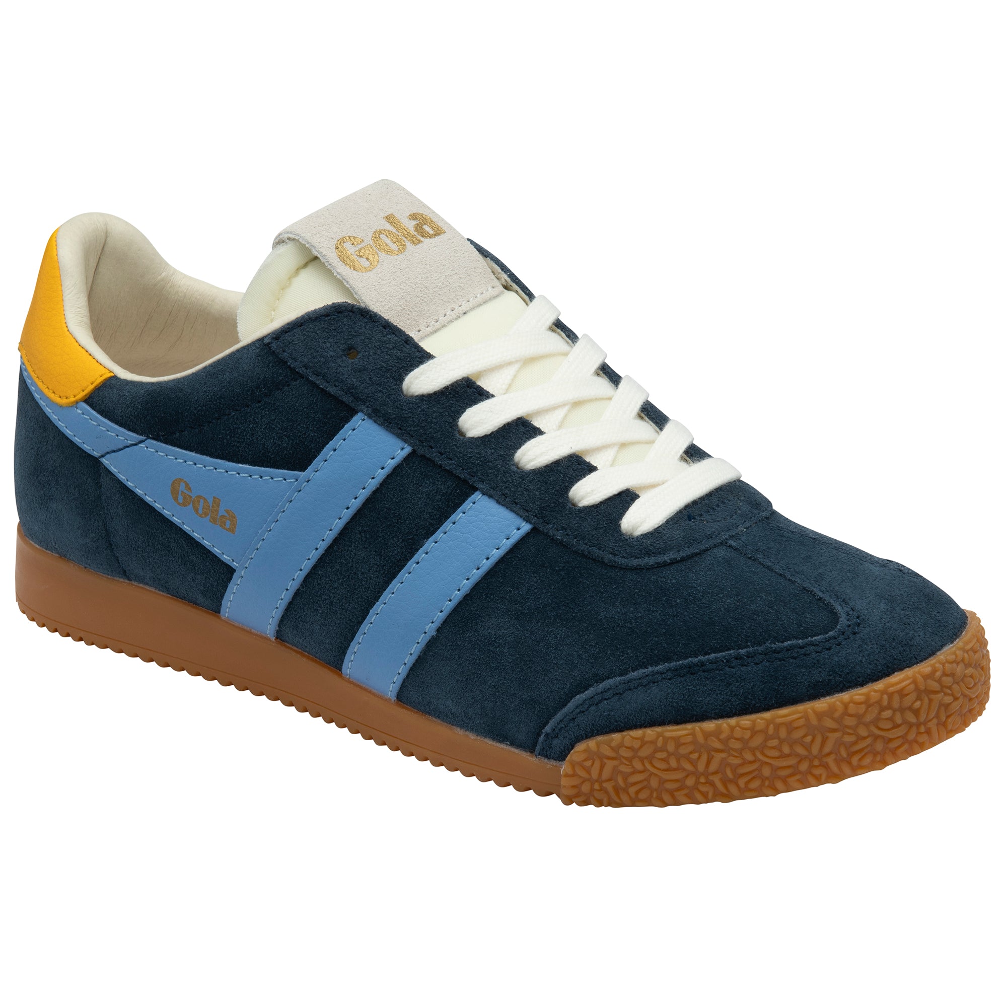gola-elan-sneaker-f-r-damen-marine-vista-blue-sonnengelb image 2