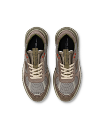 philippe-model-olympique-sneaker-herren-braun-milit-rgr-n image 6