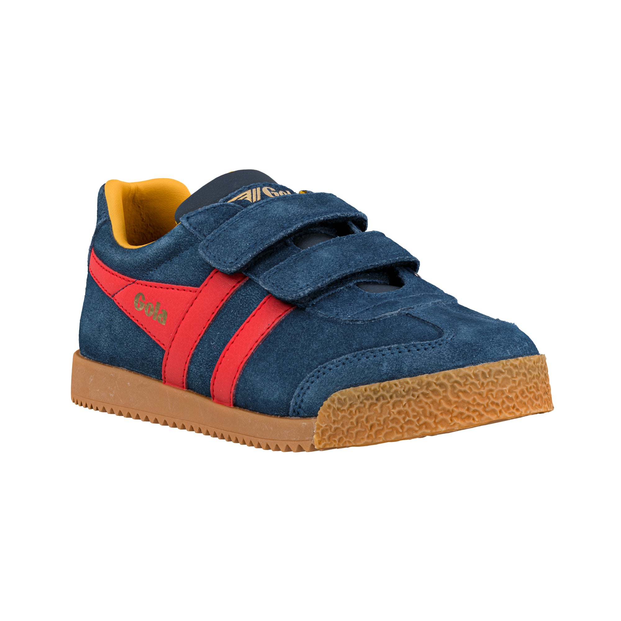 gola-harrier-strap-kinder-sneaker-wildleder-2 image 2