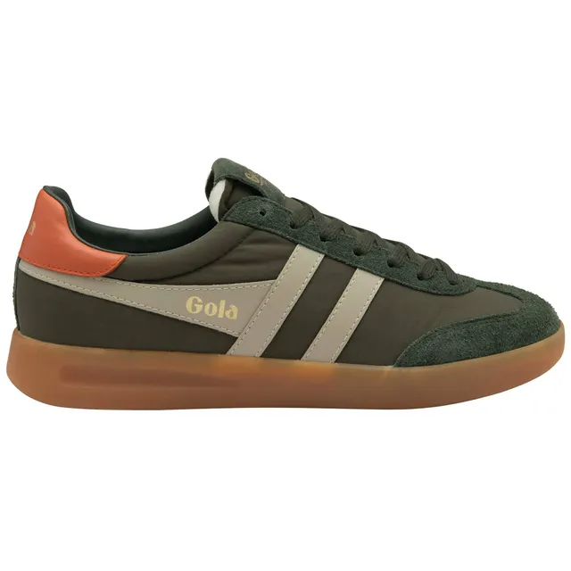 gola-cyclone-nylon-herren-sneaker-dunkelkhaki-suede image 1