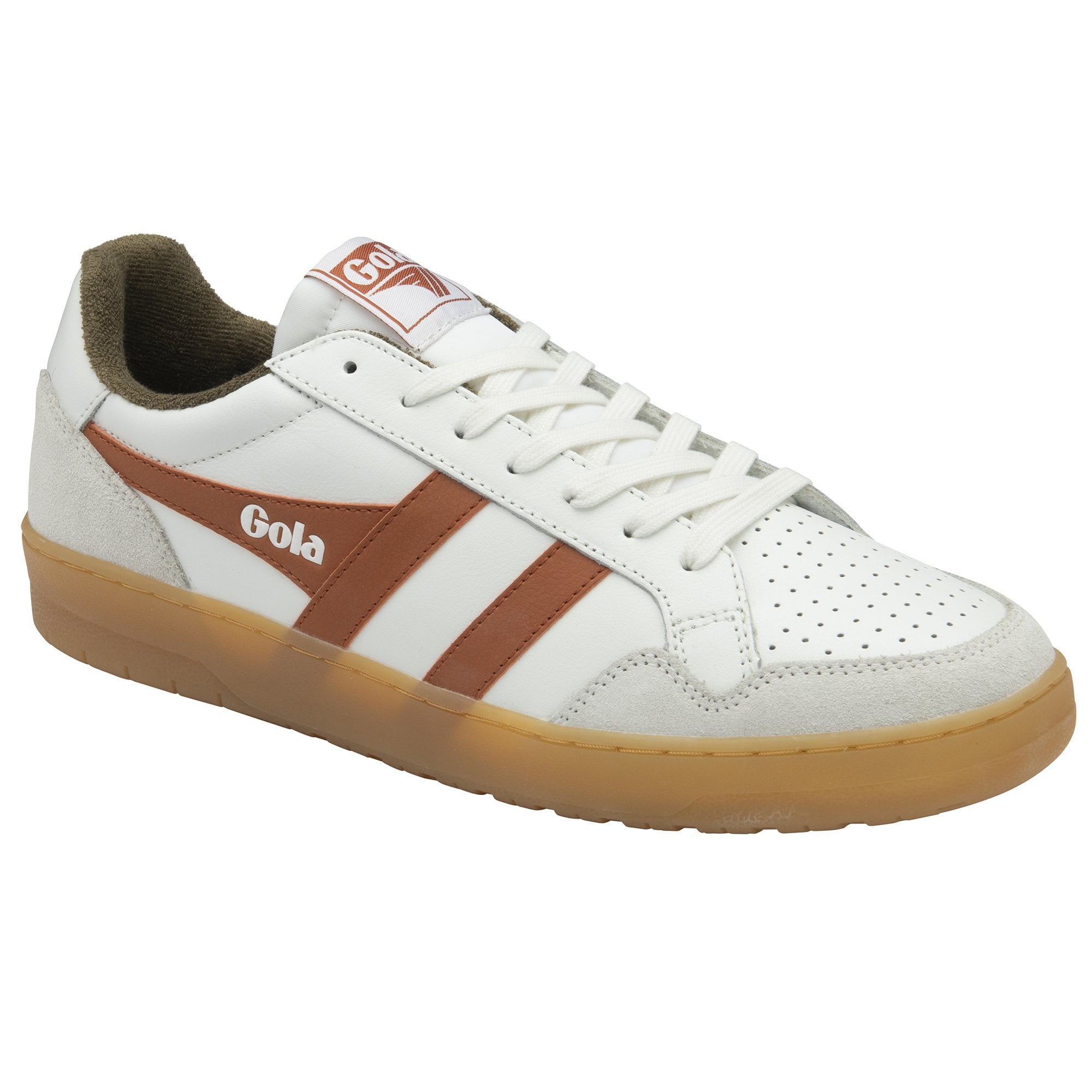 gola-eagle-86-herren-sneaker-wei-orange-khaki image 2