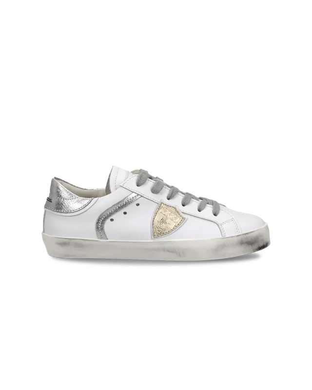 philippe-model-prsx-kids-sneaker-wei-silber image 1