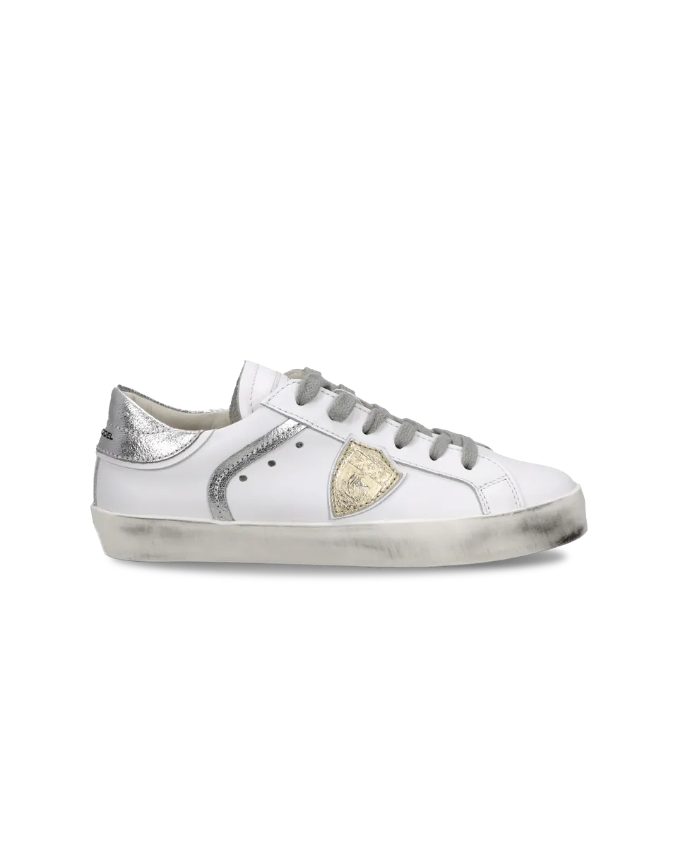 philippe-model-prsx-kids-sneaker-wei-silber image 1