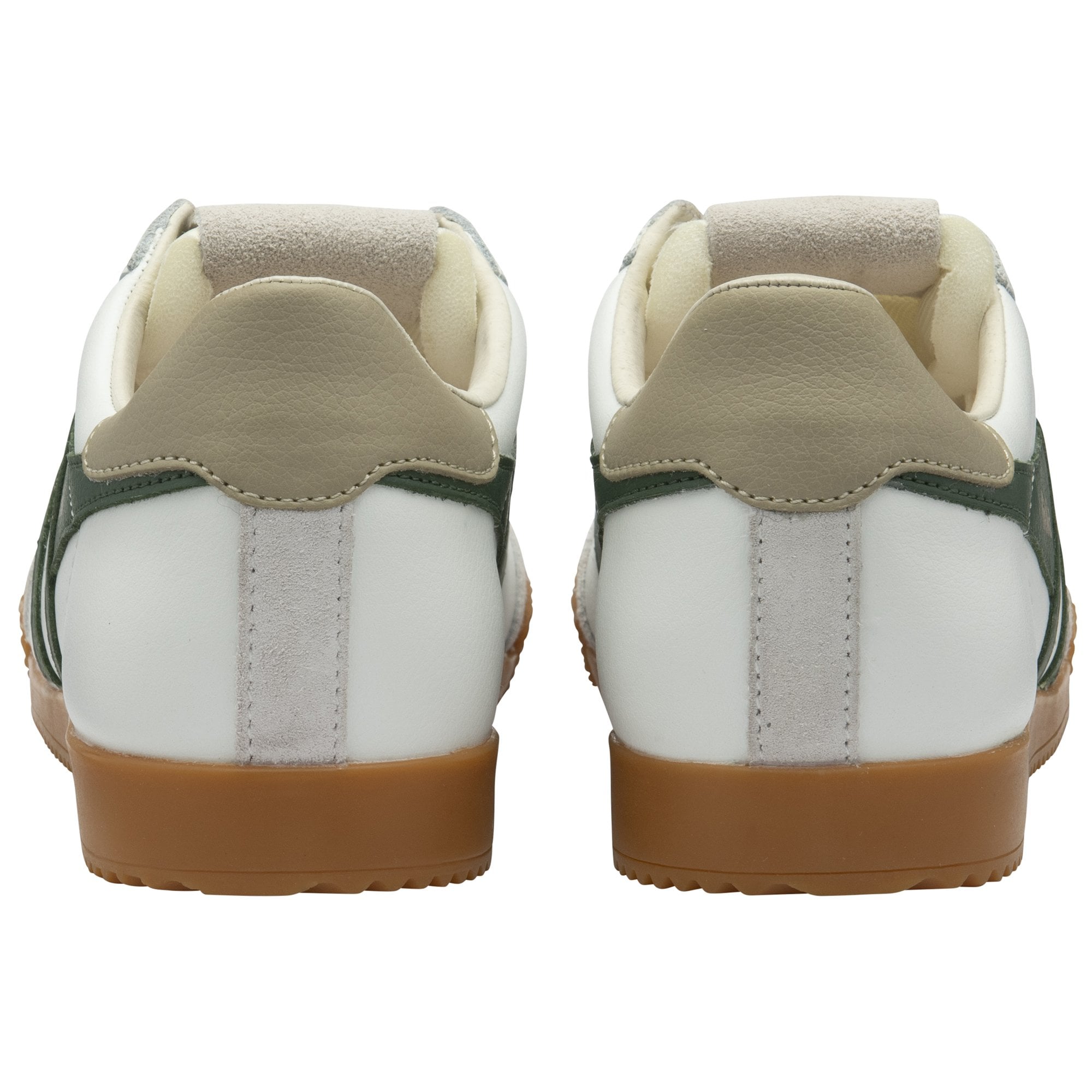 gola-elan-leder-sneaker-f-r-damen-wei-tannengr-n-beige image 4