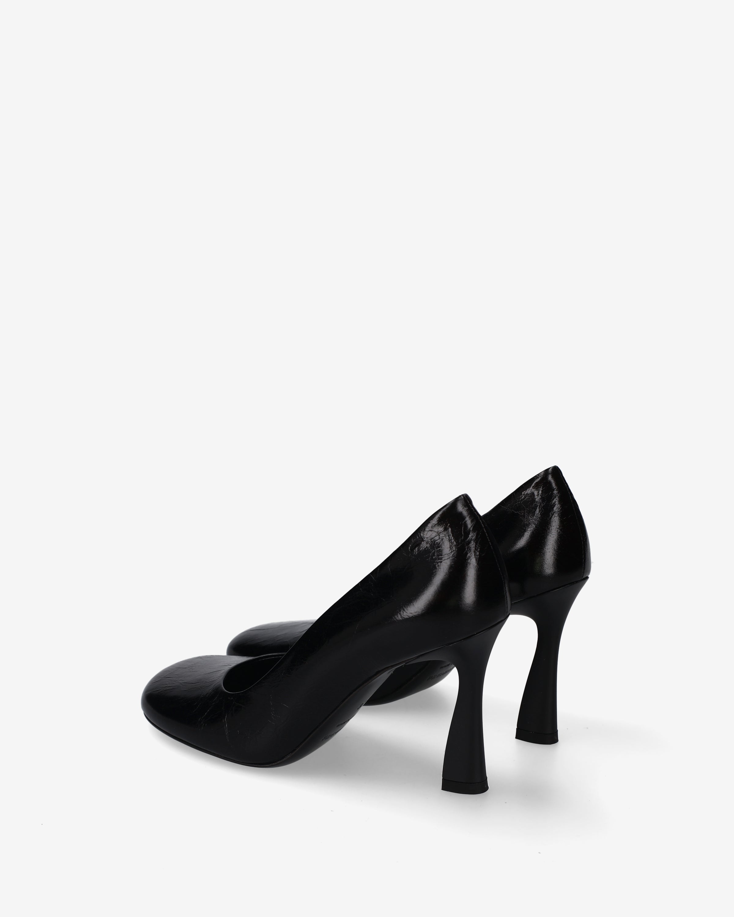 premiata-d-collet-pumps-damen-schwarz-leder-mit-skulpturalem-absatz image 5