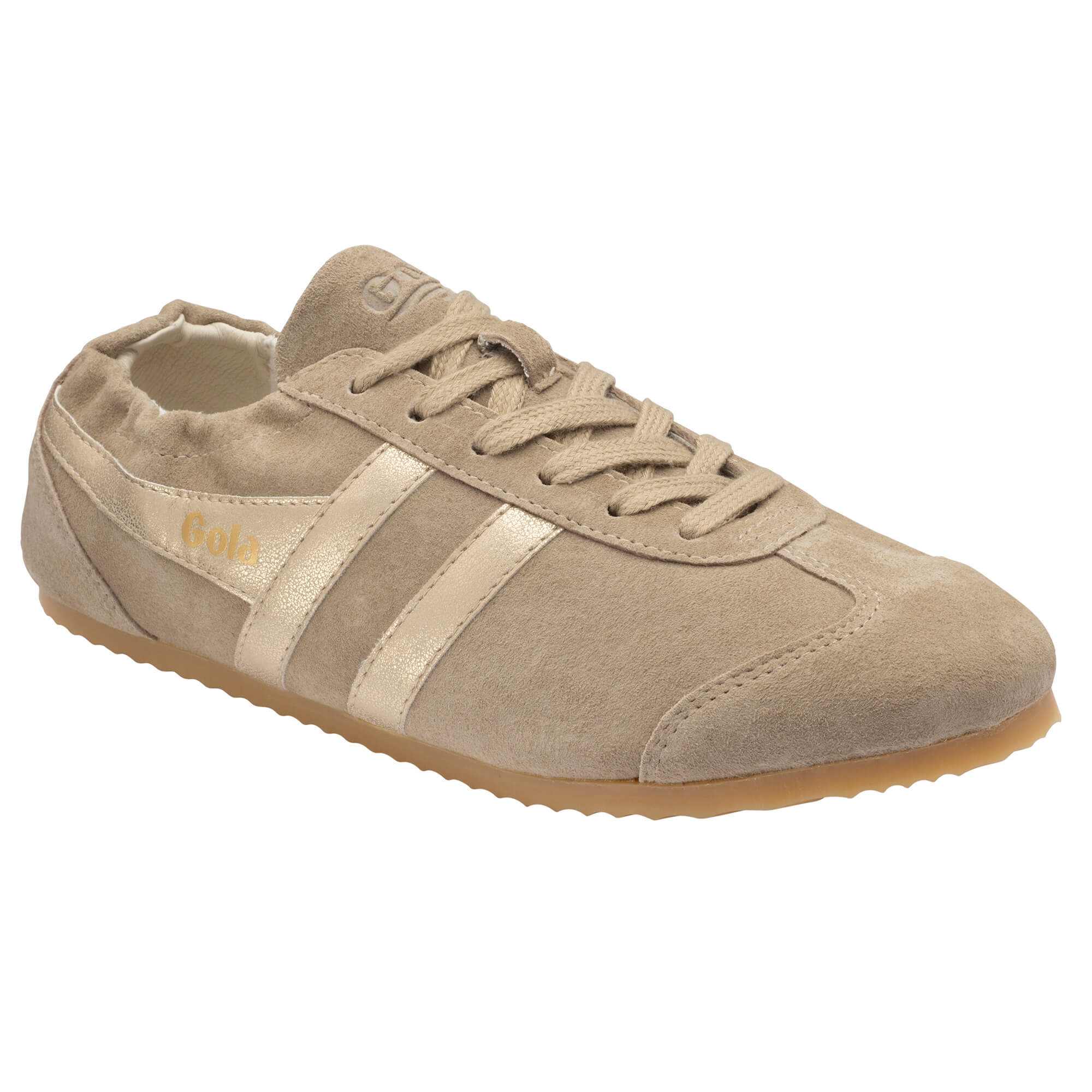gola-aurora-wildleder-sneaker-damen-bone-gold image 2
