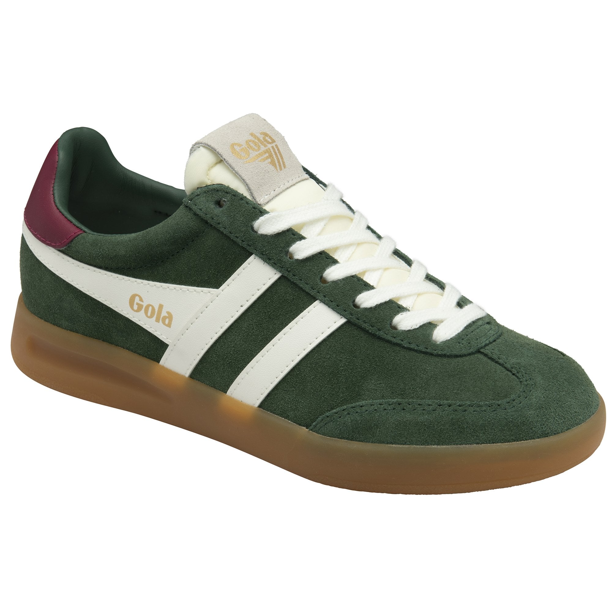 gola-cyclone-damen-sneaker-wildleder-tannengr-n image 2