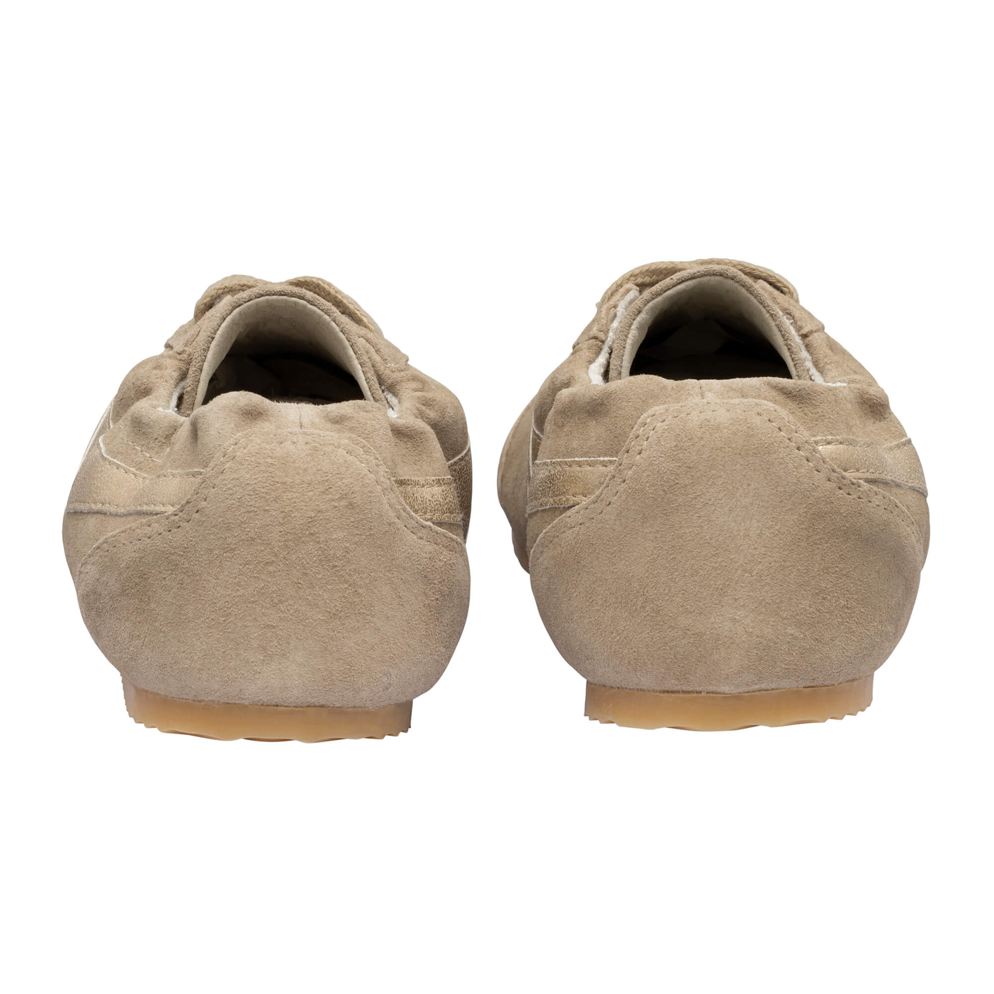gola-aurora-wildleder-sneaker-damen-bone-gold image 4