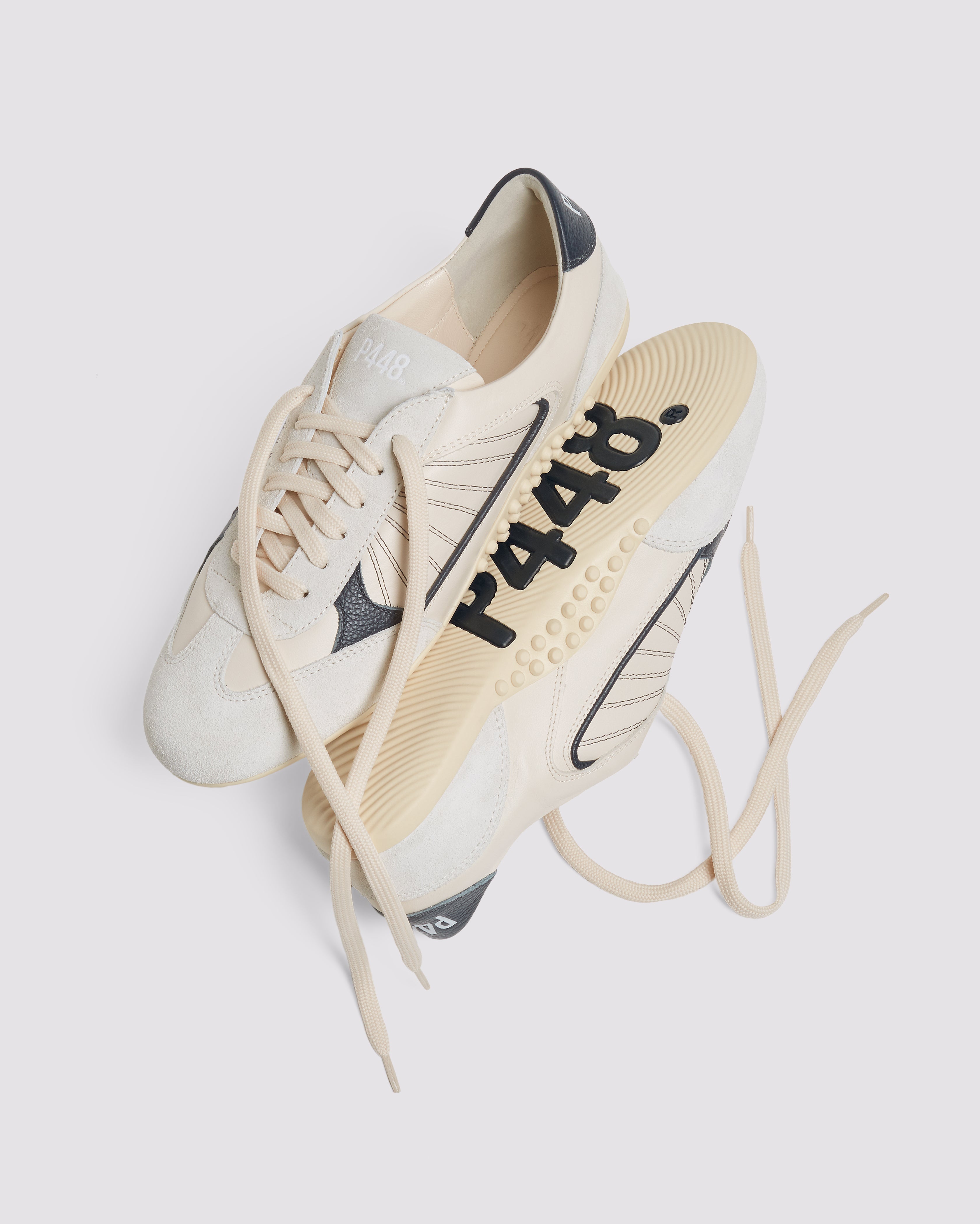 p448-lisbon-cream-blue-retro-sneaker-damen image 4