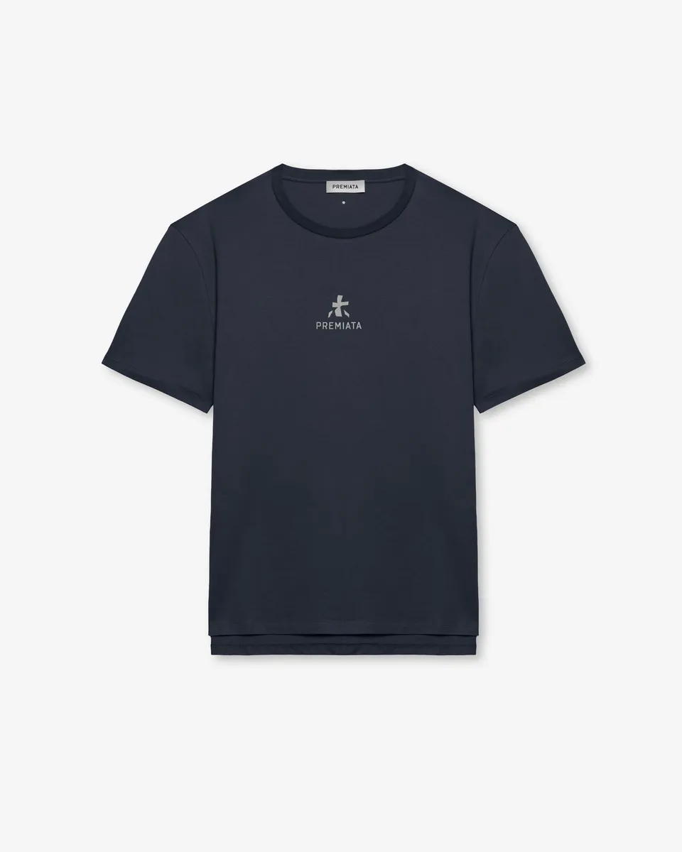 premiata-t-shirt-jersey-dark-blue-herren image 1