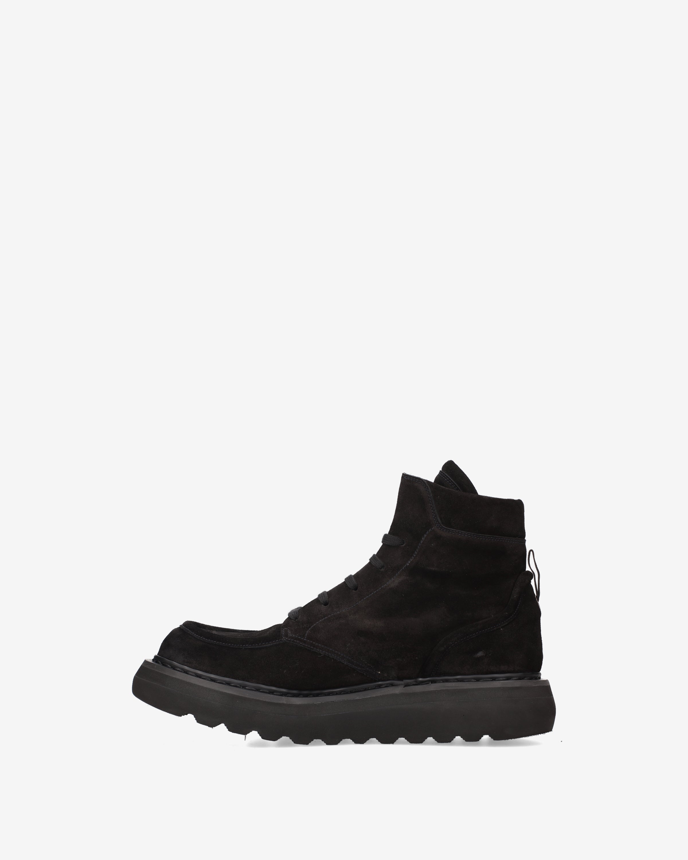 premiata-combat-boot-herren-suede-schwarz image 3