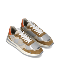 philippe-model-olympique-herren-sneaker-beige-tabak-orange image 5