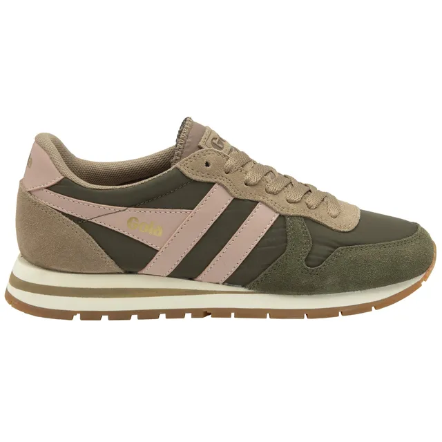 gola-daytona-chute-sneaker-f-r-damen-khaki-cappuccino-koralle image 1