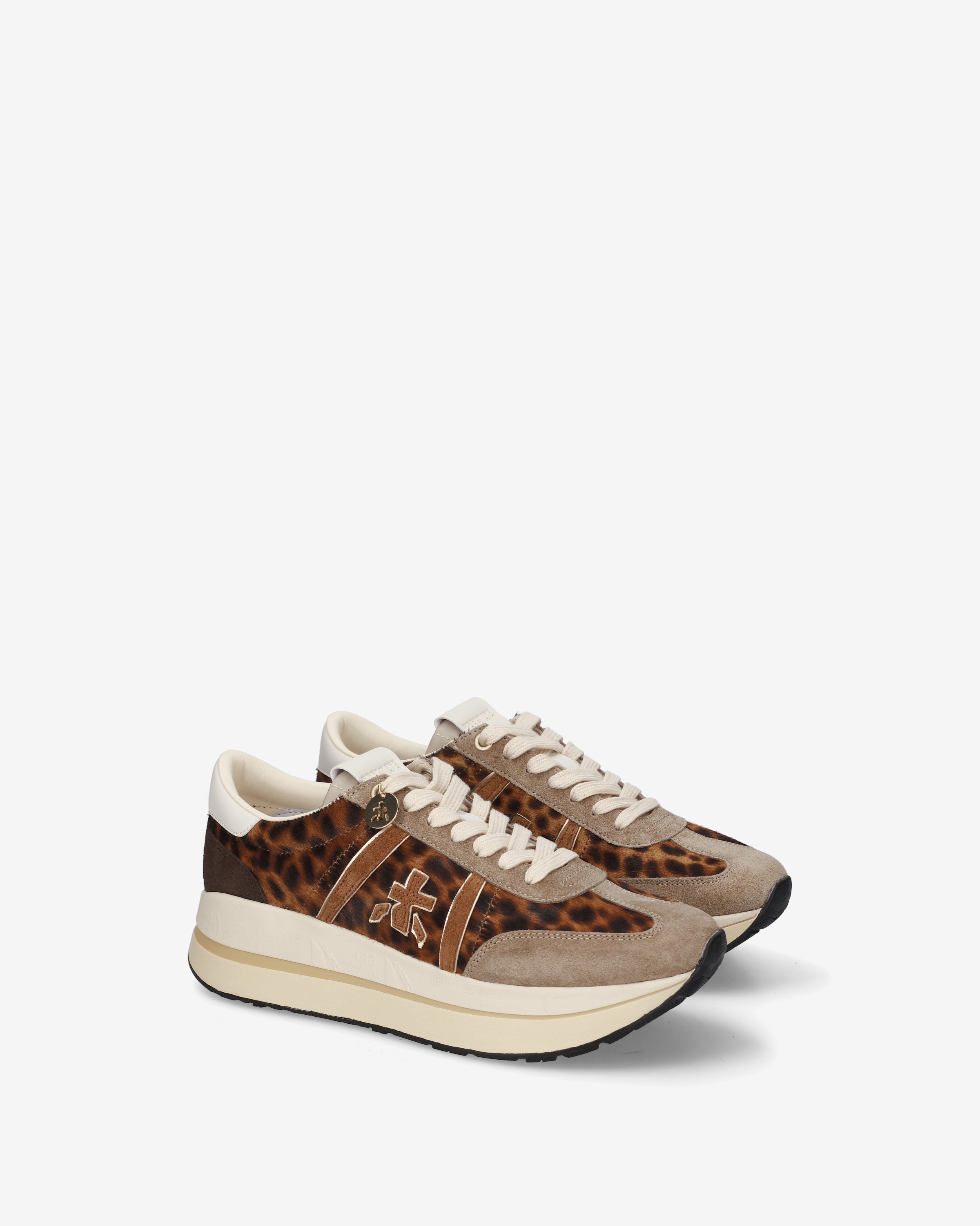 premiata-bethcoin-8701-damen-platform-sneaker-animalier image 2