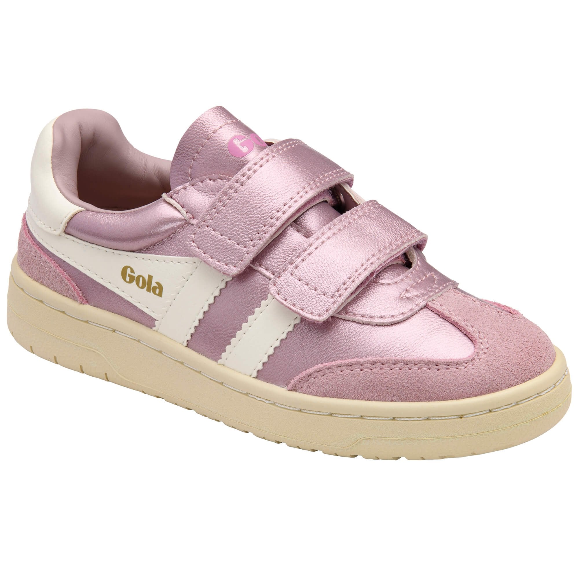 gola-viper-glimmer-strap-kinder-sneaker-klett-pastellrosa image 2