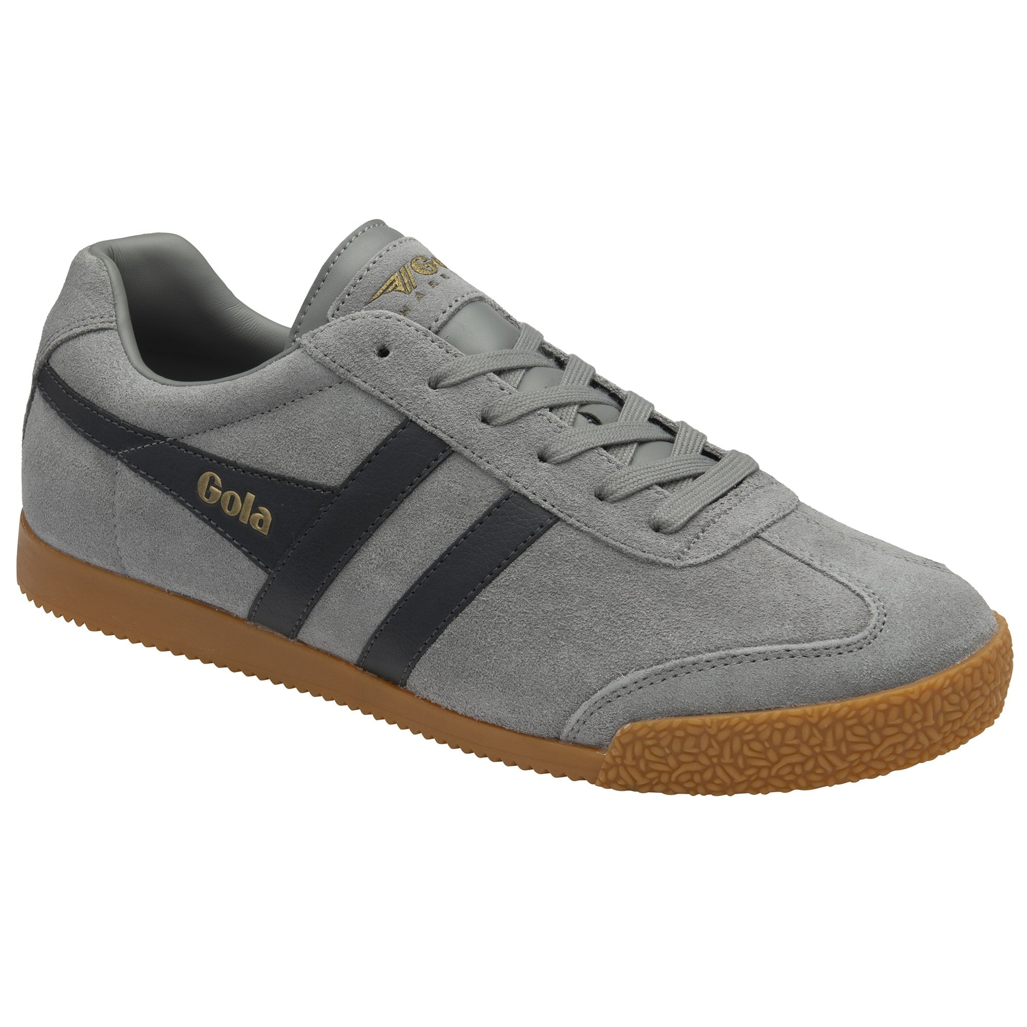 gola-harrier-herren-sneaker-zementgrau-sturmblau-wildleder image 2