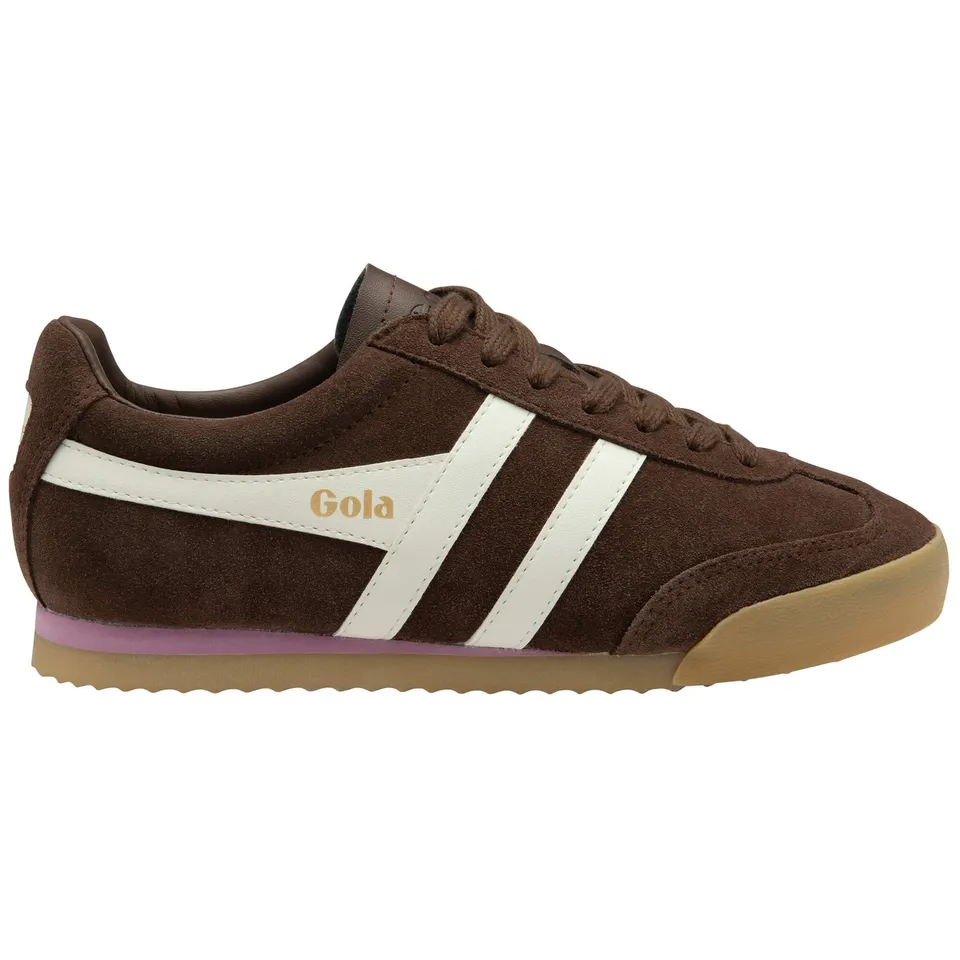 gola-apollo-damen-sneaker-wildleder-dunkelbraun-cremewei image 1
