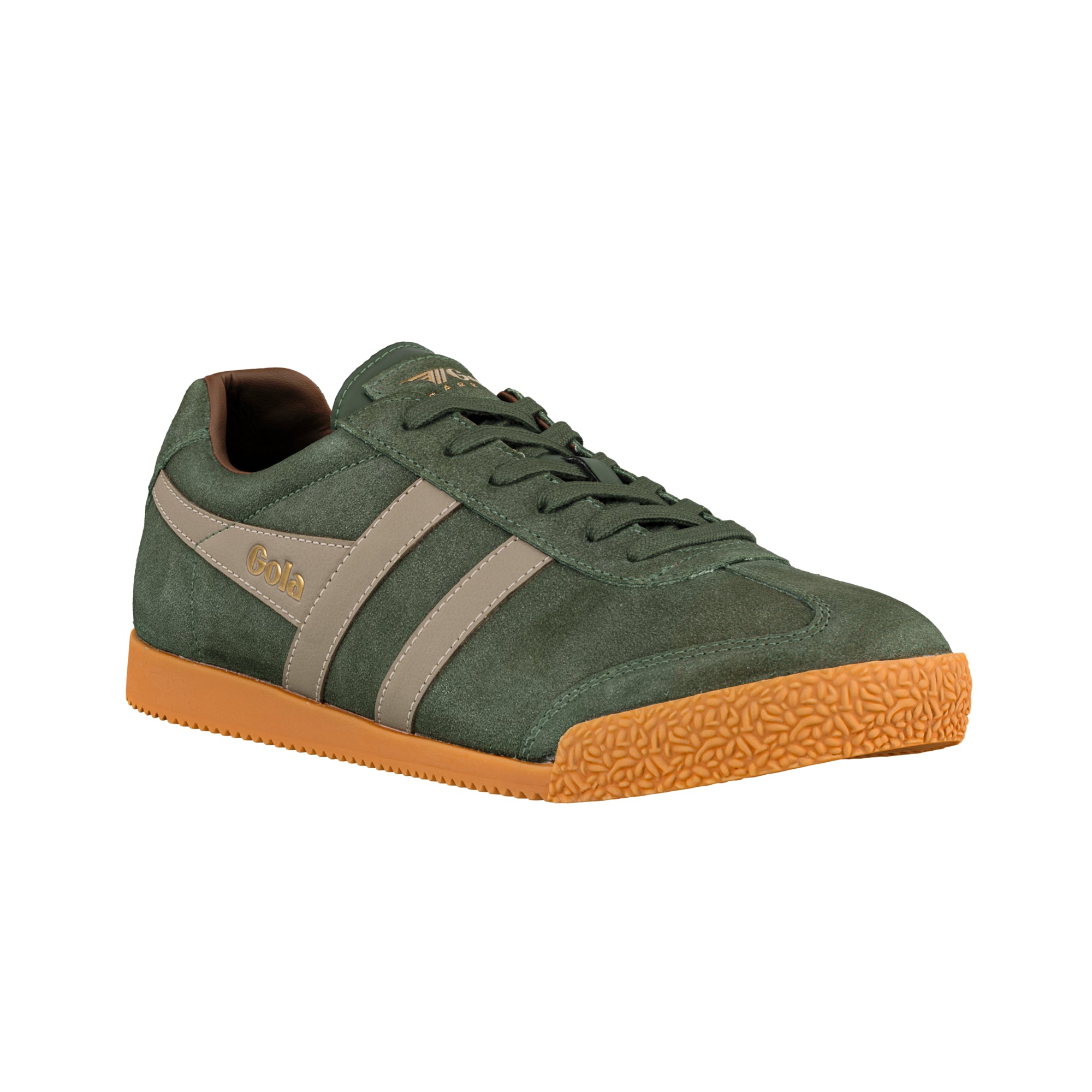 gola-harrier-herren-sneaker-aus-wildleder-dunkelkhaki image 2