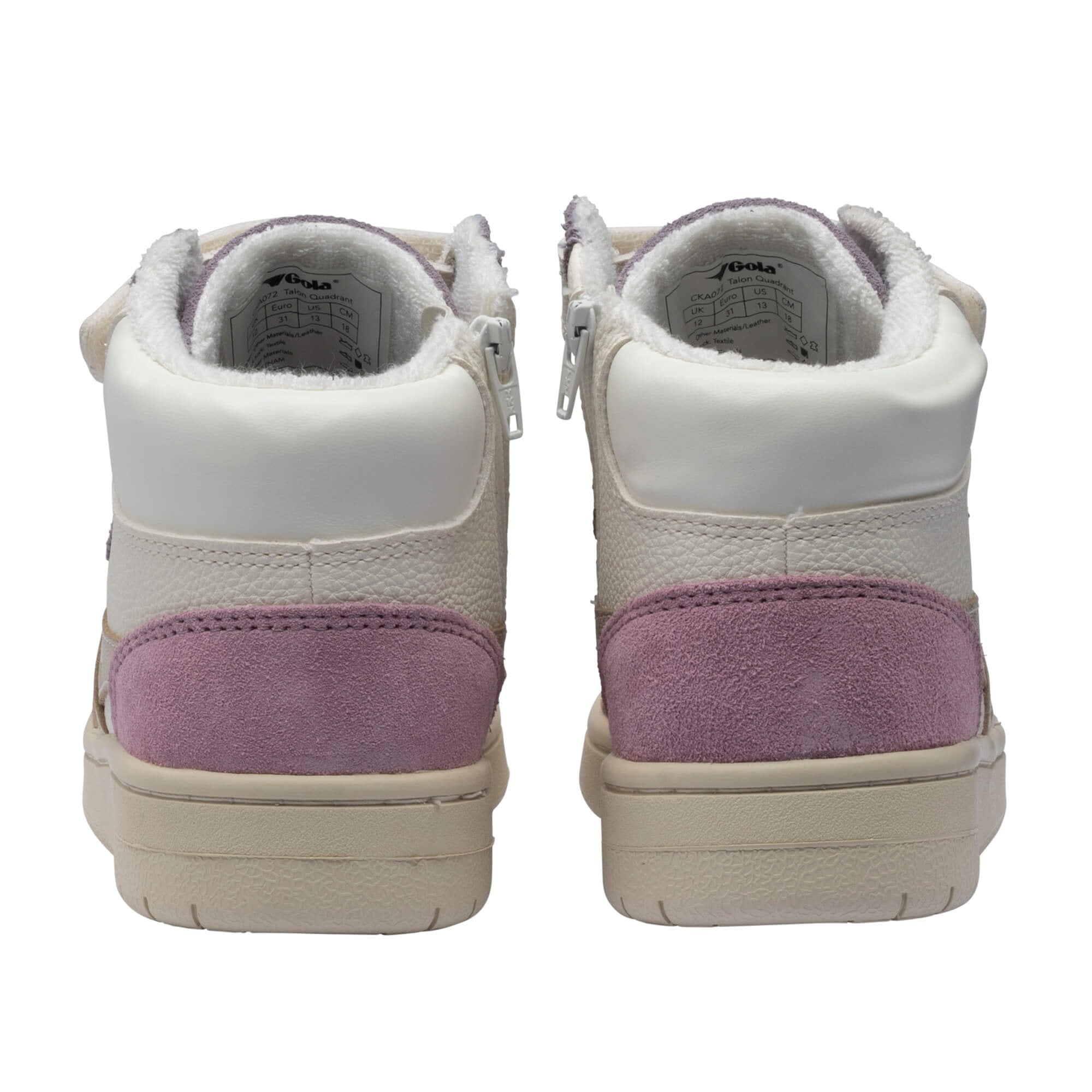 gola-talon-quadrant-high-top-kindersportschuhe-creme-cameo image 4