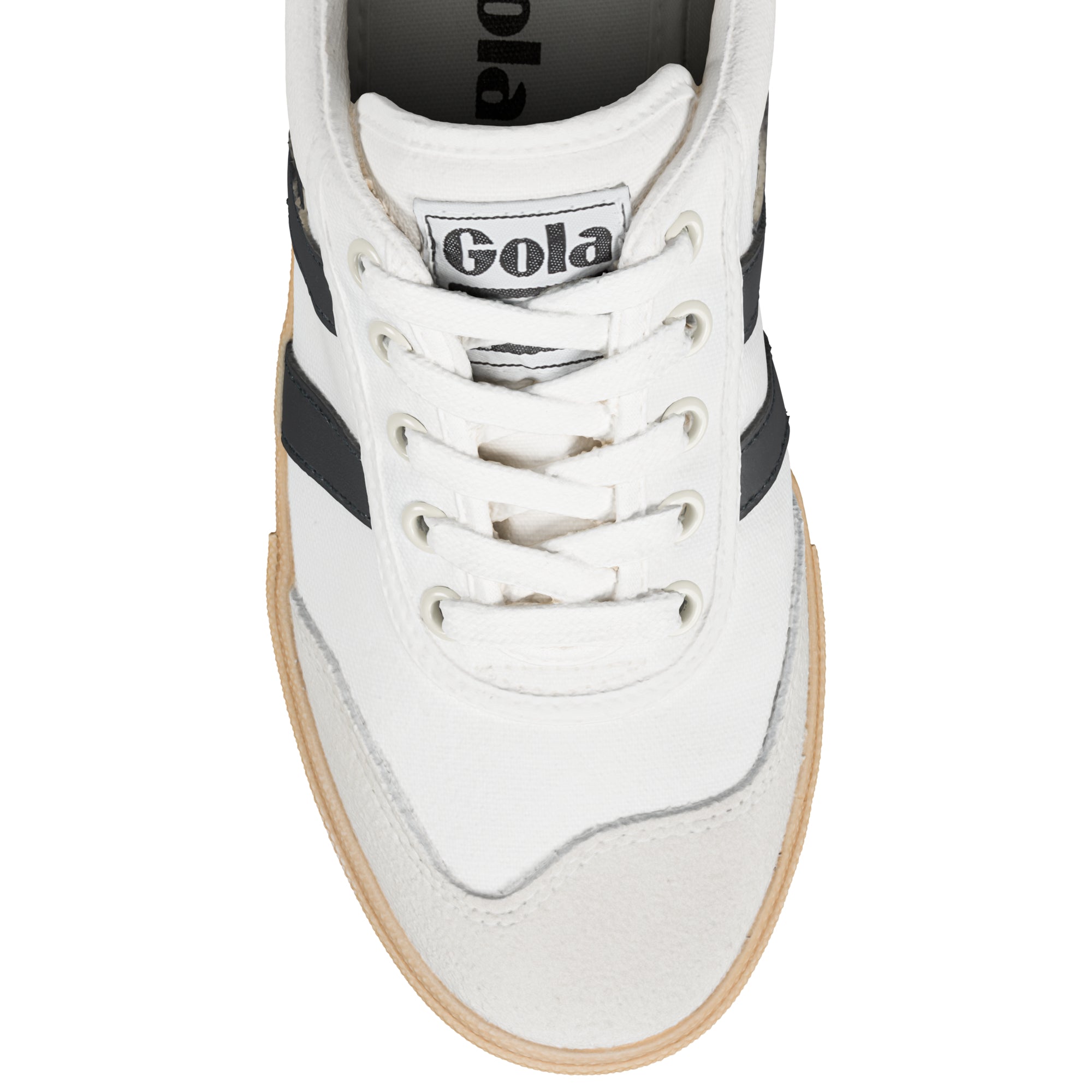 gola-badminton-turnschuhe-f-r-damen-creme-canvas image 4