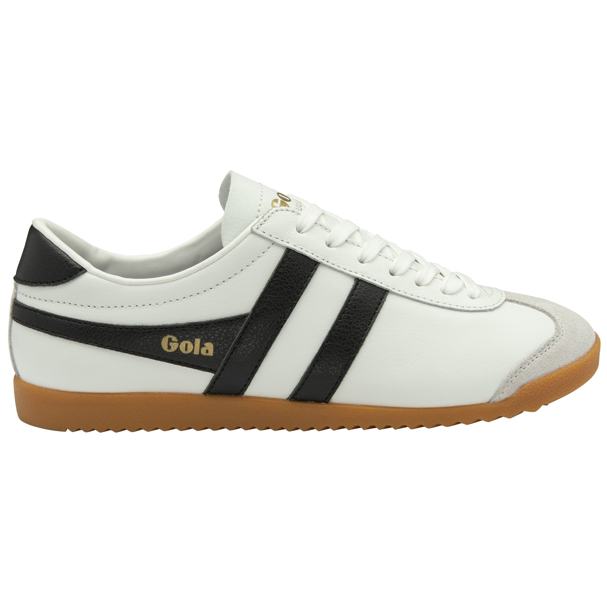 gola-bullet-leder-sneaker-damen-wei-schwarz image 1