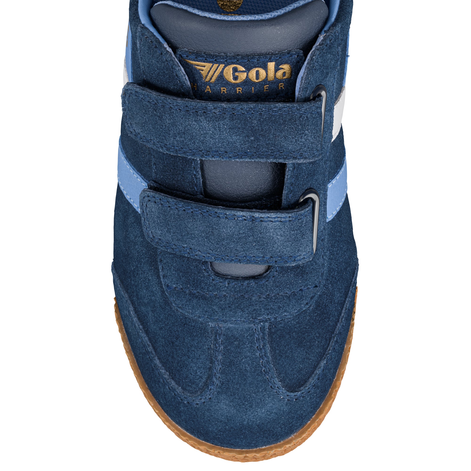 gola-harrier-strap-kinder-sneaker-mit-klett-aus-wildleder image 4