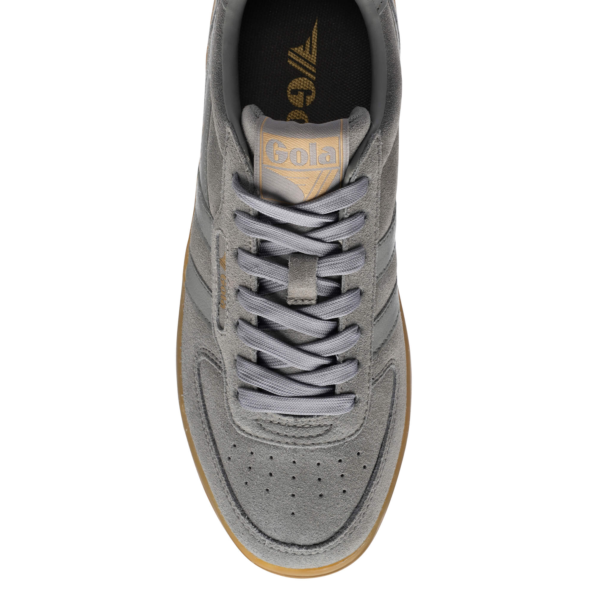 gola-hawk-suede-86-damen-sneaker-zementgrau-wildleder image 5