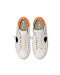 philippe-model-prsx-herrensneaker-blanc-orange image 5