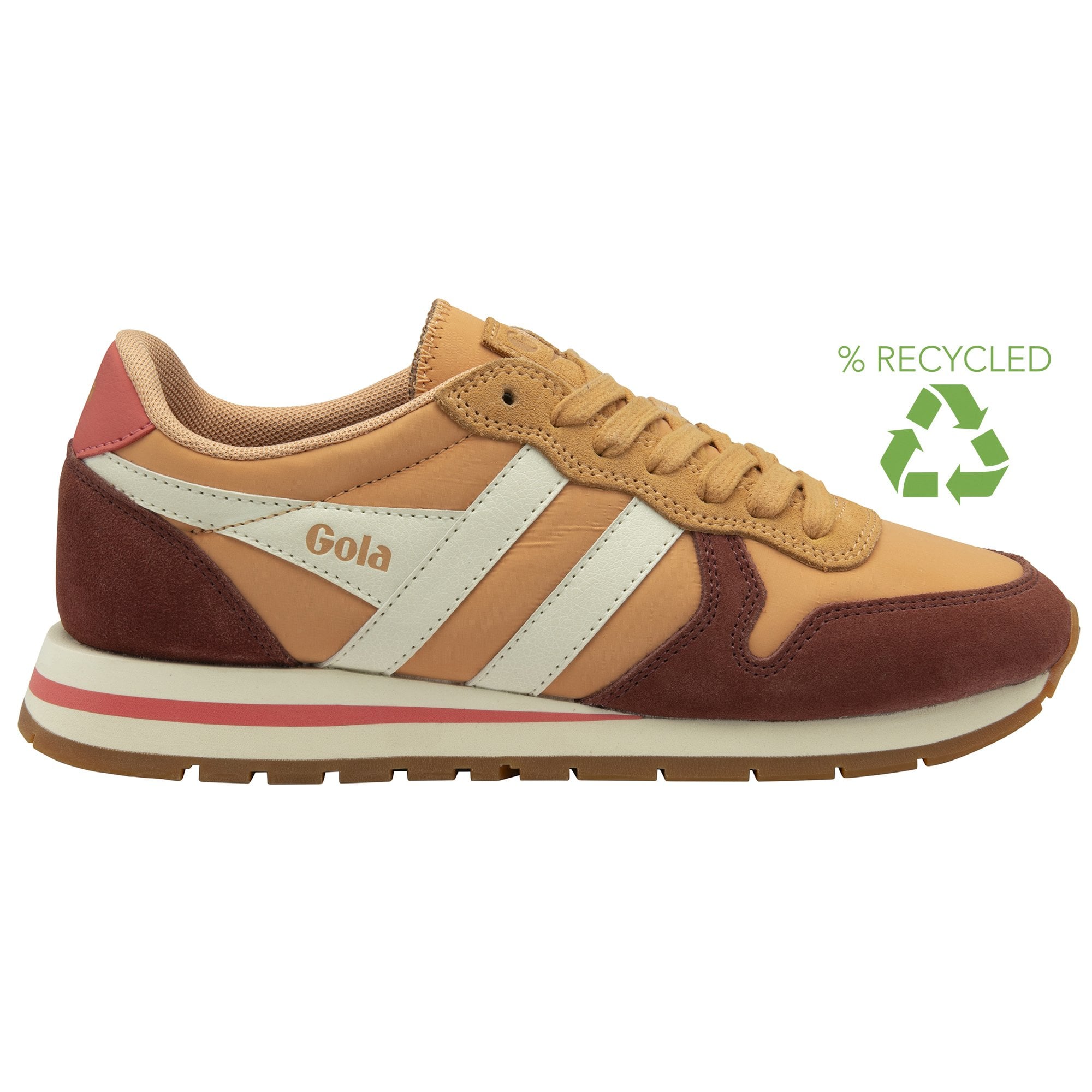 gola-daytona-chute-sneaker-f-r-damen-lachsrosa-off-white image 1