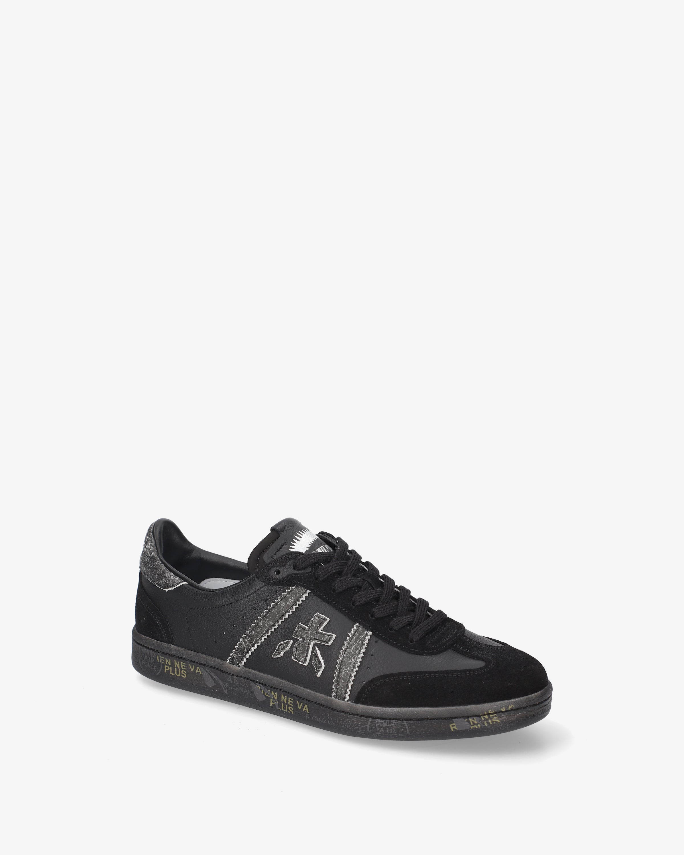 premiata-bonnie-8591-damen-sneaker-schwarz-silber image 4