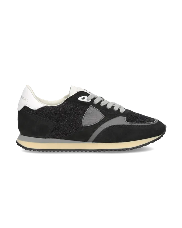 philippe-model-blville-damen-sneaker-noir-schwarz image 1