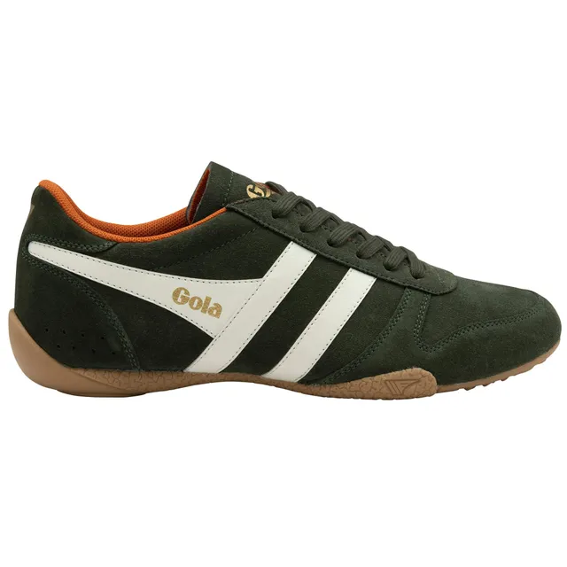 gola-chase-herren-sneaker-wildleder-khaki-off-white-orange image 1